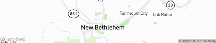 New Bethlehem - map