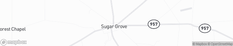 Sugar Grove - map