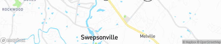 Swepsonville - map