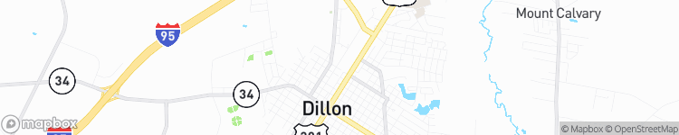 Dillon - map