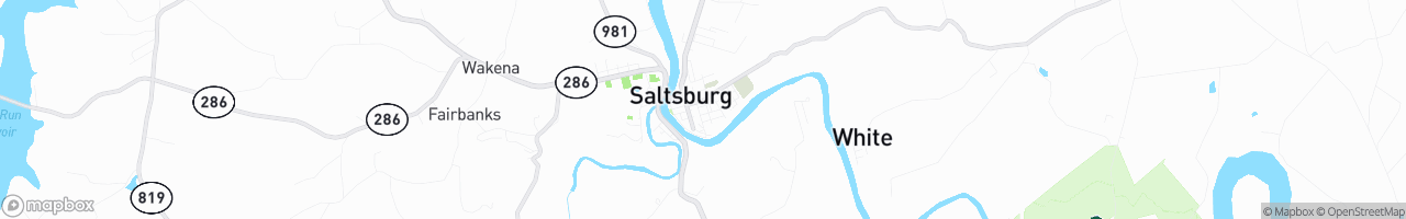 Saltsburg - map