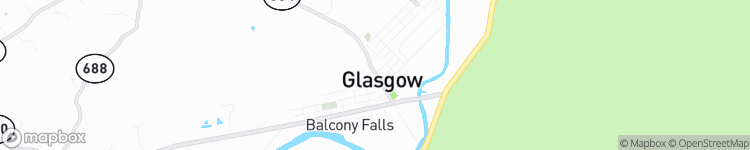 Glasgow - map