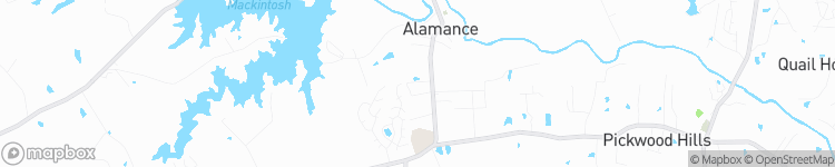 Alamance - map