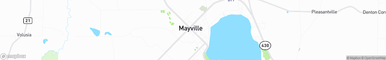 Mayville - map