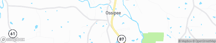 Ossipee - map