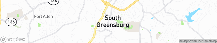 South Greensburg - map