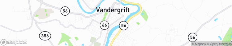 East Vandergrift - map