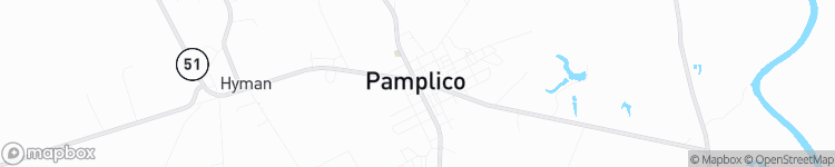 Pamplico - map