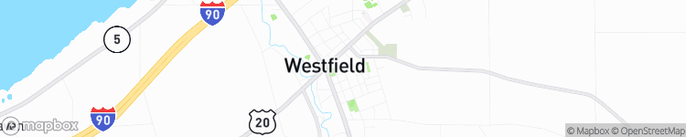 Westfield - map