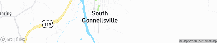 South Connellsville - map