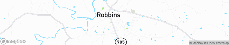 Robbins - map
