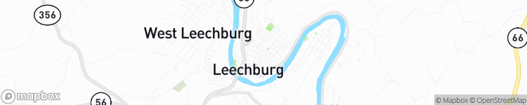Leechburg - map