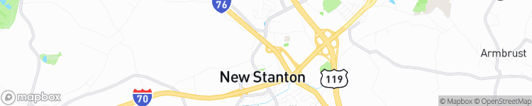 New Stanton - map