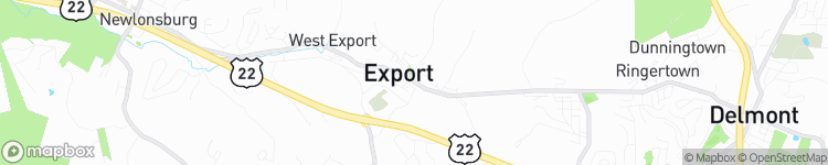 Export - map