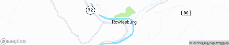 Rowlesburg - map