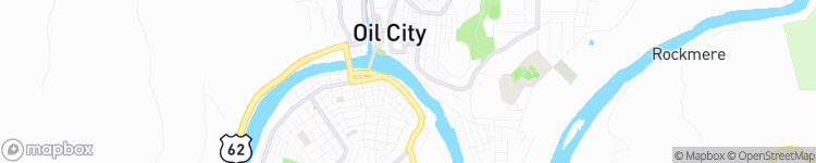 Oil City - map