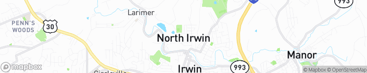 North Irwin - map