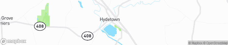 Hydetown - map