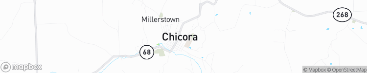 Chicora - map