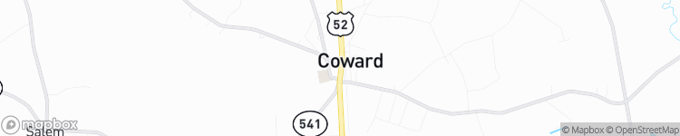 Coward - map