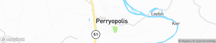 Perryopolis - map