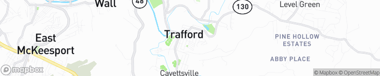 Trafford - map