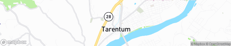 Tarentum - map