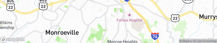 Monroeville - map