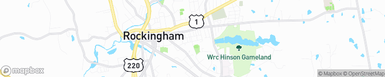 Rockingham - map
