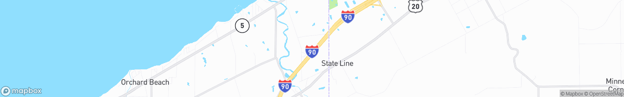 TruckMap | Weigh Station North East WB I-90 North East PA 16428
