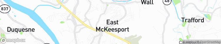 East McKeesport - map