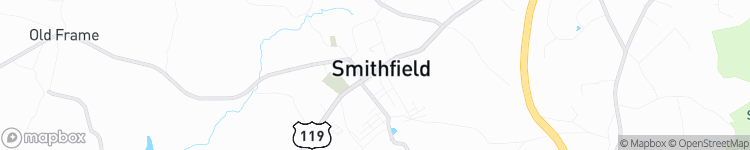 Smithfield - map