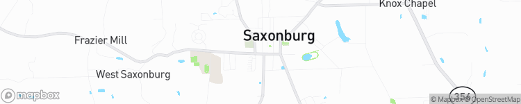 Saxonburg - map