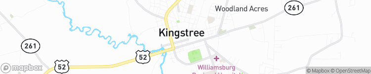 Kingstree - map