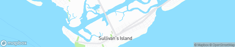 Sullivans Island - map