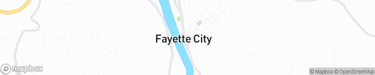 Fayette City - map