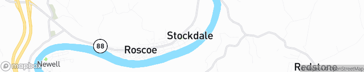 Stockdale - map