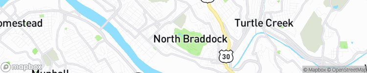 North Braddock - map