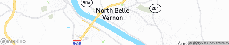 Belle Vernon - map