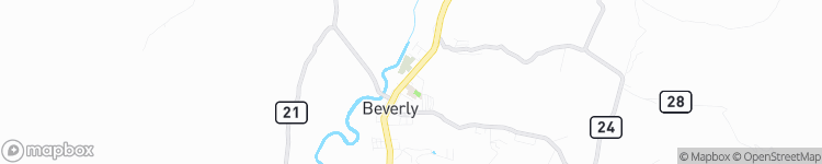 Beverly - map