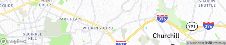 Wilkinsburg - map