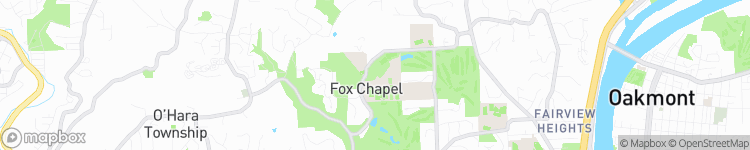 Fox Chapel - map