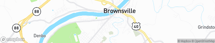 Brownsville - map