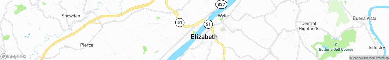 West Elizabeth - map