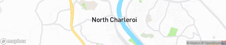 North Charleroi - map