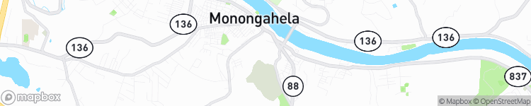 Monongahela - map