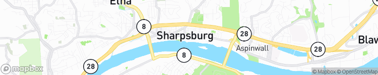 Sharpsburg - map