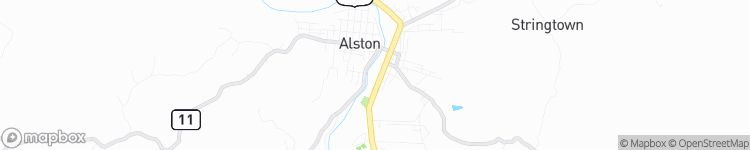 Belington - map