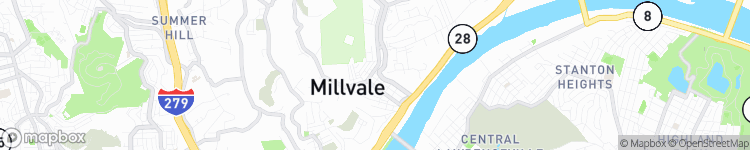 Millvale - map