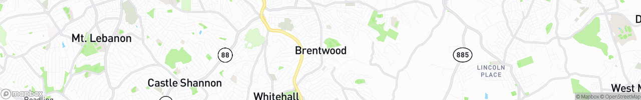 Brentwood - map